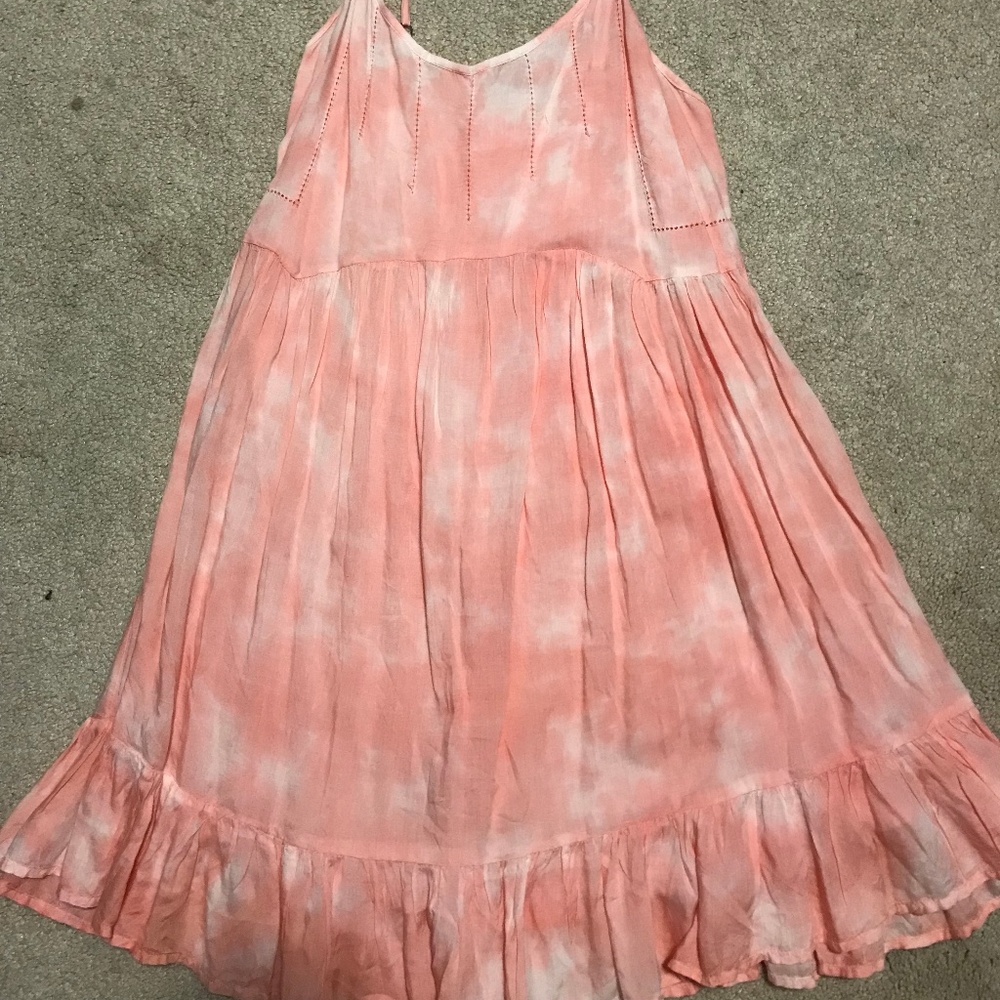 Billabong Pink Tie Dye Dress